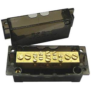 NEUTRAL LINK 7 HOLE 165A + COVER BLACK NEUTRAL LINK 7 HOLE 165A + COVER BLACK