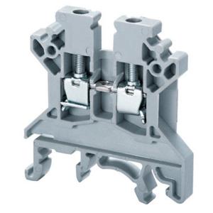 TERMINAL BLOCK 2.5MM SCREW CLAMP GREY