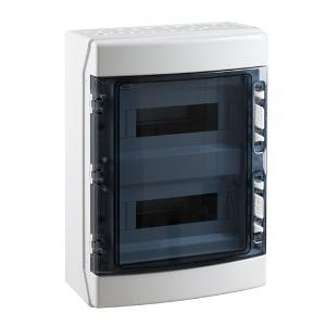 W/P LOAD CENTRE IP65 24P 2X12 TRANS LID W/P LOAD CENTRE IP65 24P 2X12 TRANS LID