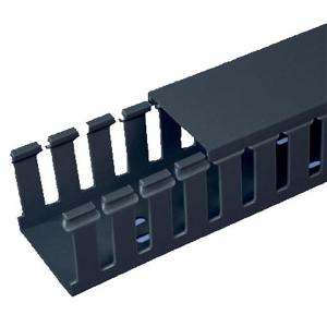 OPEN SLOT DUCT PVC 40X60MM 2MTR BLACK OPEN SLOT DUCT PVC 40X60MM 2MTR BLACK