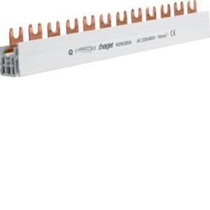 INSULATED BUSBAR 3P 80A 12MOD FORK TYPE INSULATED BUSBAR 3P 80A 12MOD FORK TYPE