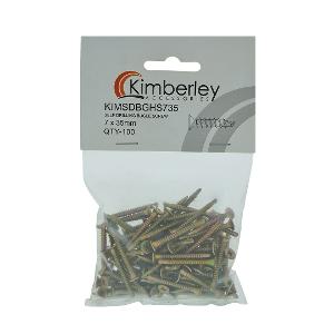 SCREW S/DRILL STEEL BUGLE 7X35MM 100PK SCREW S/DRILL STEEL BUGLE 7X35MM 100PK