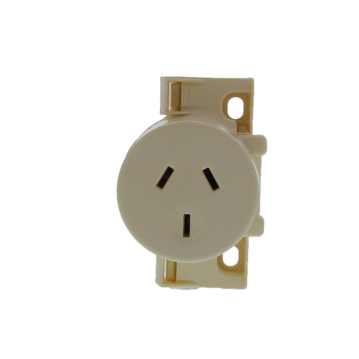 QUICK CONNECT SURFACE SOCKET 10A 250V