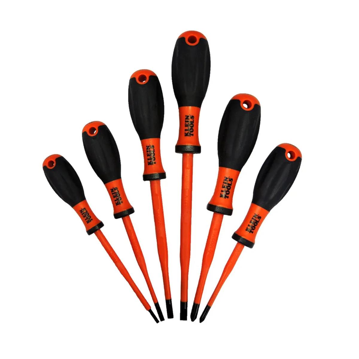 INSULATED SCREWDRIVER KIT 1000V 6 PCE