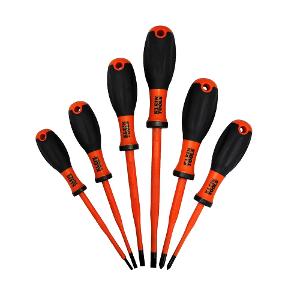 INSULATED SCREWDRIVER KIT 1000V 6 PCE