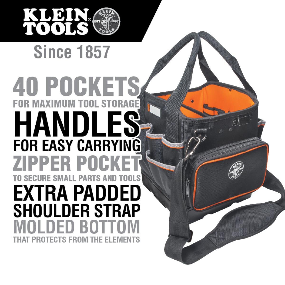 TRADESMAN PRO TOOL TOTE BAG 40 POCKETS