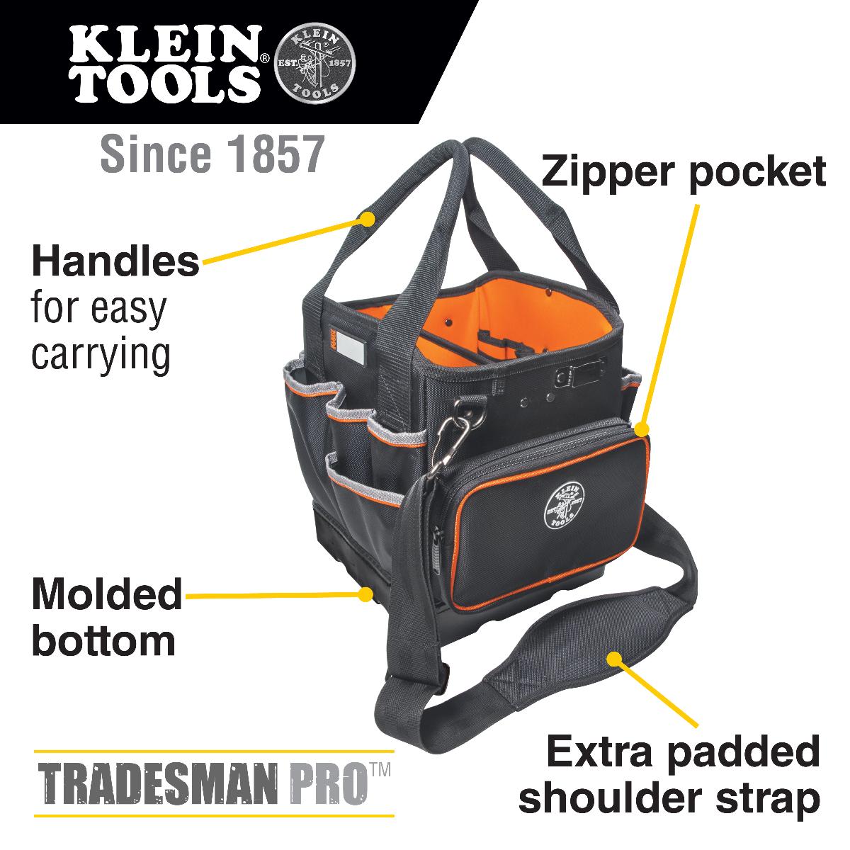 TRADESMAN PRO TOOL TOTE BAG 40 POCKETS
