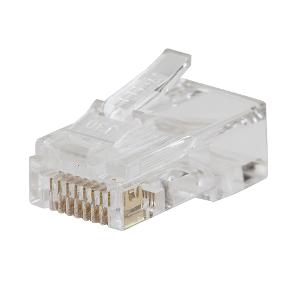 CAT6 PASS THRU MODULAR DATA PLUG 10PK