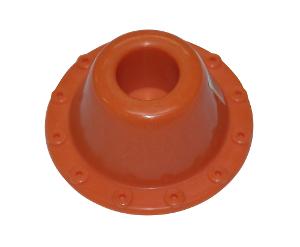 LOCATING FLANGE PVC ORANGE 25MM 20 BOX