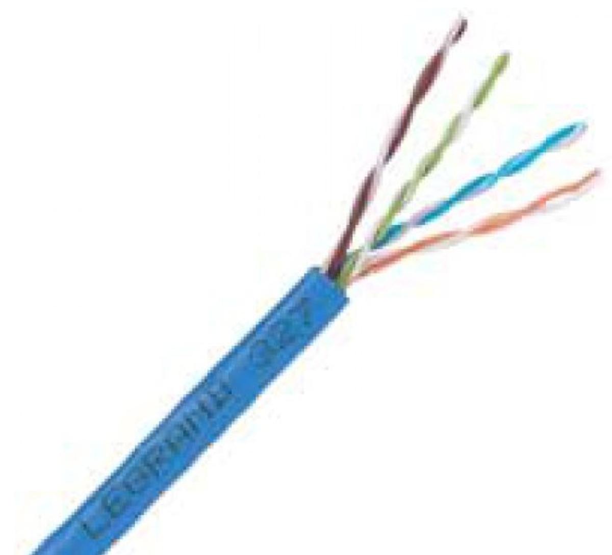 CAT6 U/UTP 4PR PVC BLUE 305M