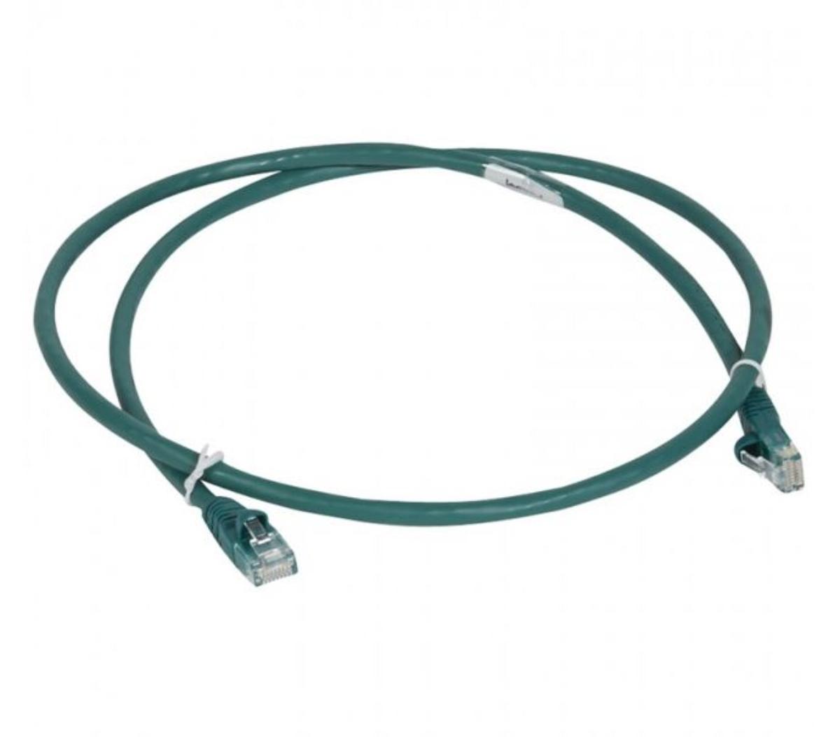 PATCHLEAD CAT6 RJ45 U/UTP GREEN 1M