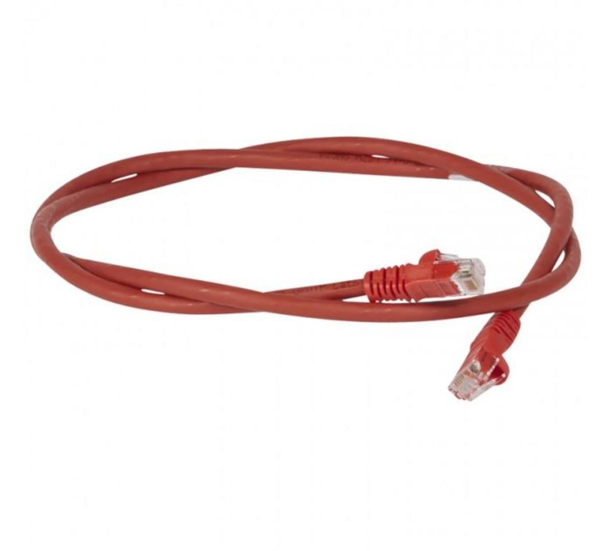PATCHLEAD CAT6 RJ45 U/UTP RED 2M