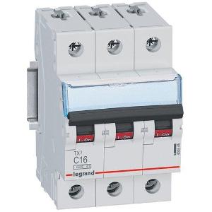 MCB TX3 3P 10A 6KA C CURVE  3MODULE MCB TX3 3P 10A 6KA C CURVE  3MODULE