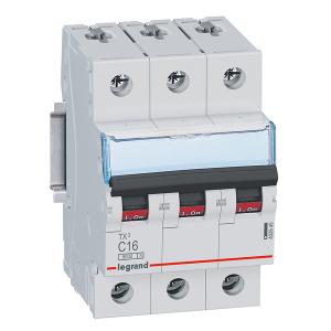 MCB TX3 3P 25A 6KA C CURVE  3MODULE MCB TX3 3P 25A 6KA C CURVE  3MODULE
