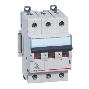 MCB TX3 3P 40A 6KA C CURVE  3MODULE MCB TX3 3P 40A 6KA C CURVE  3MODULE