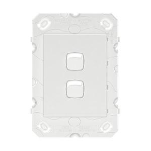ARTEOR 2 GANG VERTICAL SW WHITE ARTEOR 2 GANG VERTICAL SW WHITE