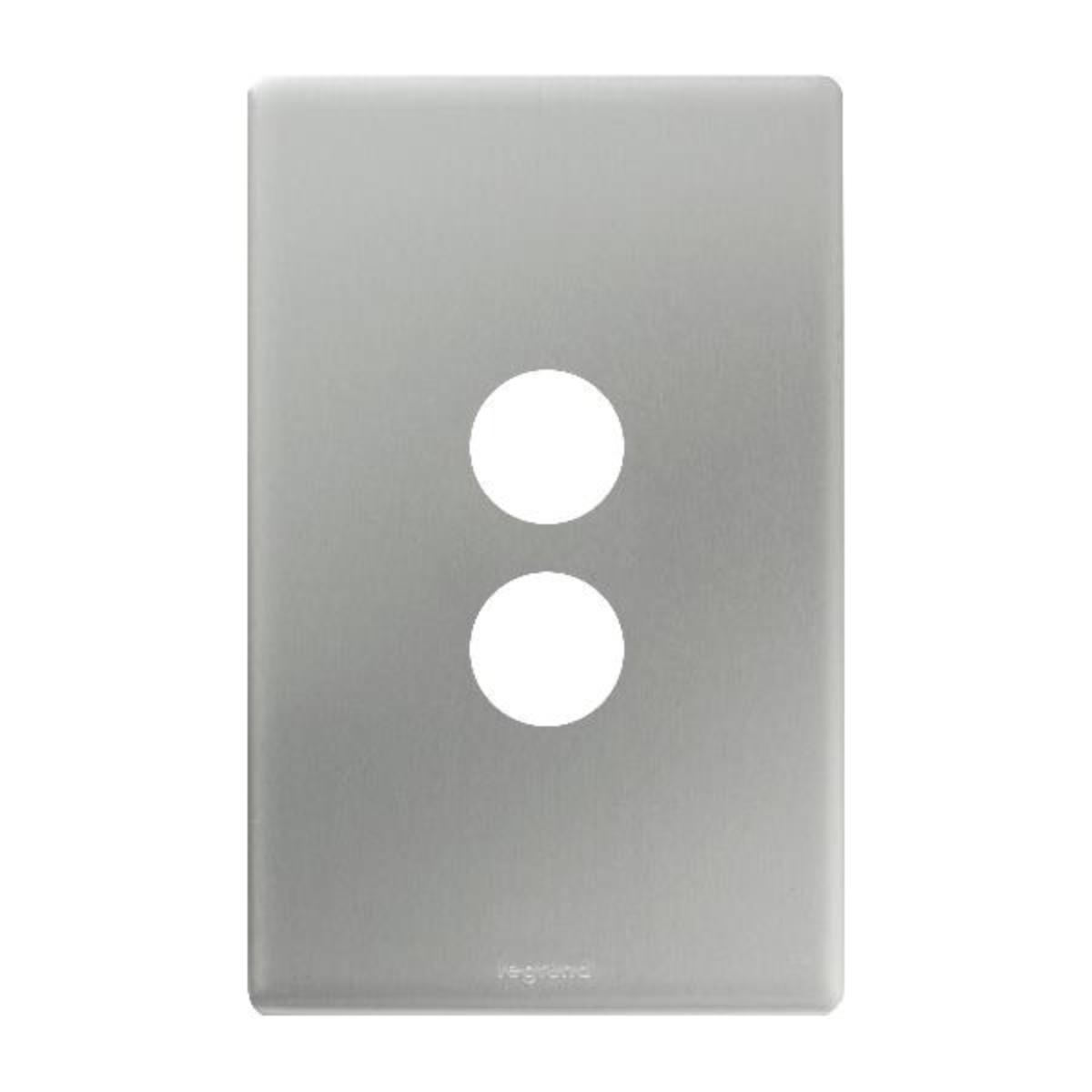 EXCEL E-DED 770/2 COVER-PLATE MATT SILV