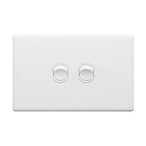 EXCEL LIFE 2 GANG GRID & COVERPLATE MATT EXCEL LIFE 2 GANG GRID & COVERPLATE MATT