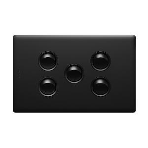 D/PDEDICATED 5G GRID&COVERPLATE BLACK D/PDEDICATED 5G GRID&COVERPLATE BLACK