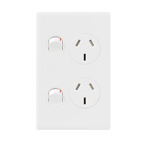 DEDICAT DBL POWERPOINT VERT C/PLATE BLK DEDICAT DBL POWERPOINT VERT C/PLATE BLK