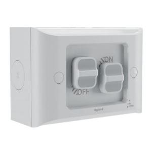 AQUA LIFE 2G SWITCH 16A IP66 S/MT L/GREY