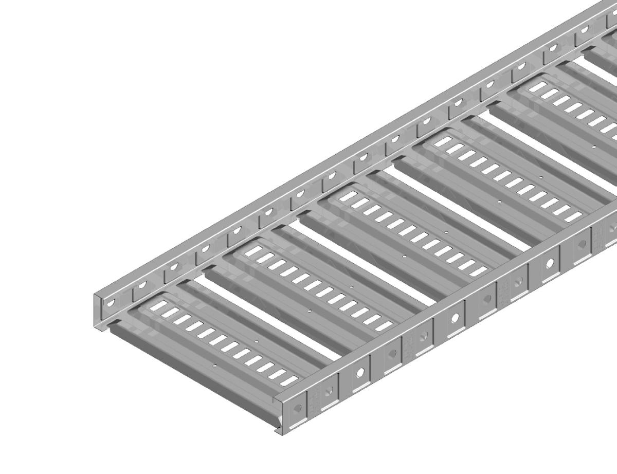 LADDER TRAY LT3 600MM 3MTR GALVANISED