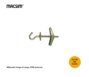 SPRING TOGG CUP HOOK 3INX3/16IN ZINC PLT