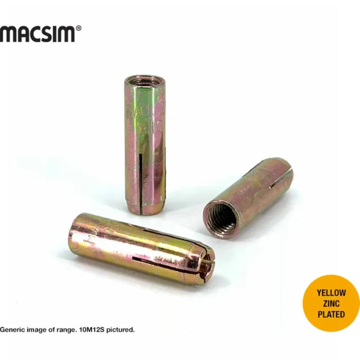 ANCHOR DROP IN STRAIGHTS 10MM ZINC PLATE