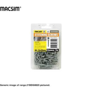 SCREW BUTTON STITCH 8 X 32MM GAL PER 100 SCREW BUTTON STITCH 8 X 32MM GAL PER 100