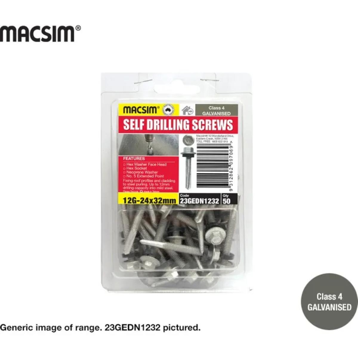 12-24x50 HWF EXT/PT SELF DRILL