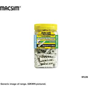 ANCHOR PLASTERMATE NYLON SUIT 8G SCREW ANCHOR PLASTERMATE NYLON SUIT 8G SCREW