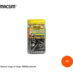 ANCHOR PLASTERMATE ZINC SUIT 8G SCREW ANCHOR PLASTERMATE ZINC SUIT 8G SCREW