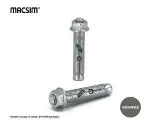 8mm x 65MM GAL HEX MASONBOLT PER EACH