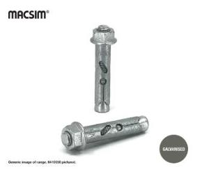 10mm x 97MM GAL HEX MASONBOLT PER EACH