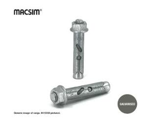 12mm x 60MM GAL HEX MASONBOLT PER EACH