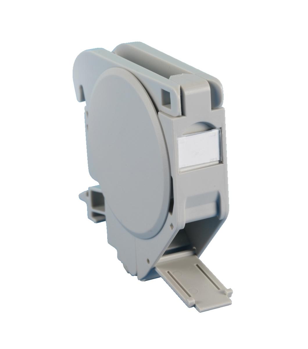 DIN MOUNT FOR KEYSTONE JACKS + SIDE CVR