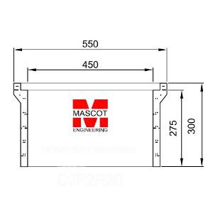GRC RISER 450SQ 300MM DEEP SUIT CJP2 GRC RISER 450SQ 300MM DEEP SUIT CJP2