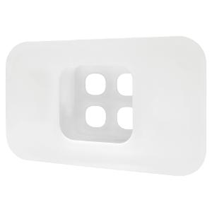 4WAY WALL PLATE WITH 3 BLANK INSERTS 4WAY WALL PLATE WITH 3 BLANK INSERTS