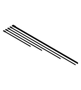 COATED 316 S/S CABLE TIE 360X4.6MM 100PK COATED 316 S/S CABLE TIE 360X4.6MM 100PK