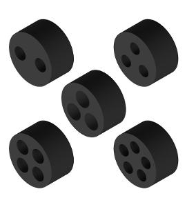 MULTI-HOLE INSERT 3X7.0MM HOLE M25 MULTI-HOLE INSERT 3X7.0MM HOLE M25