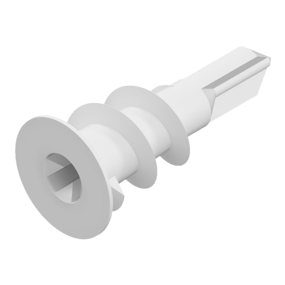 NYLON PLASTER FIXING SCREW 42MM 100/PACK
