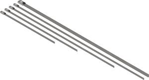 316 ST/STEEL CABLE TIE 200X4.6MM 100PK