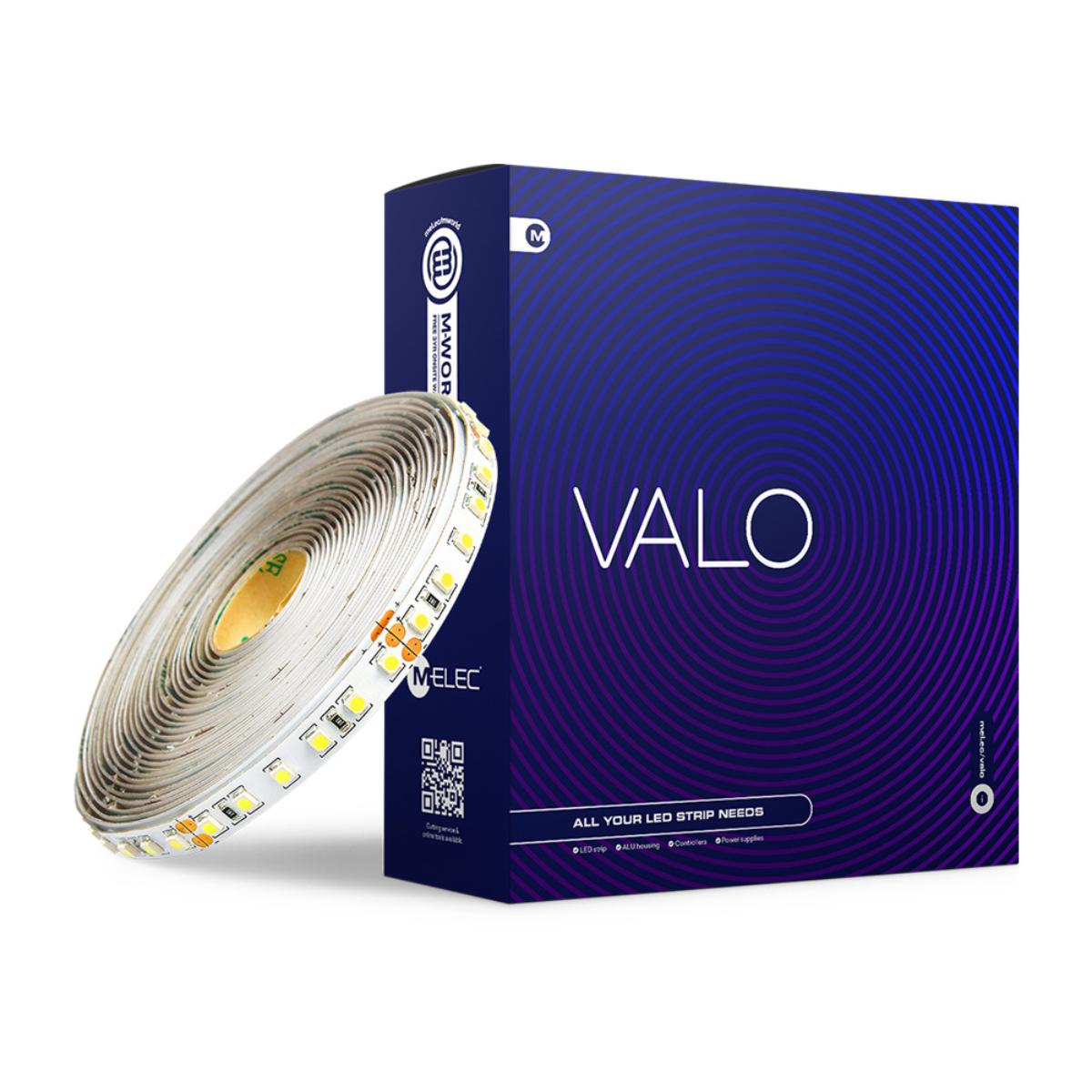 LED STRIP 24VDC 9.6W/M 4000K 50MT IP20