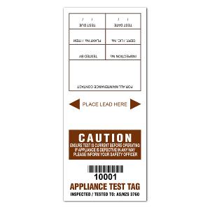 SELF LAMINAT TEST TAG BROWN EXCEPT NSW