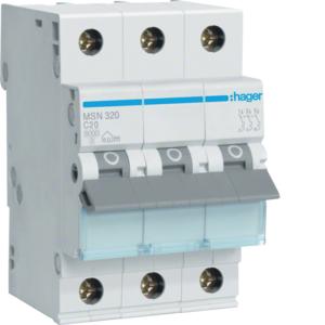 MCB 3P 32A 6KA C CURVE 3 MODULE MCB 3P 32A 6KA C CURVE 3 MODULE