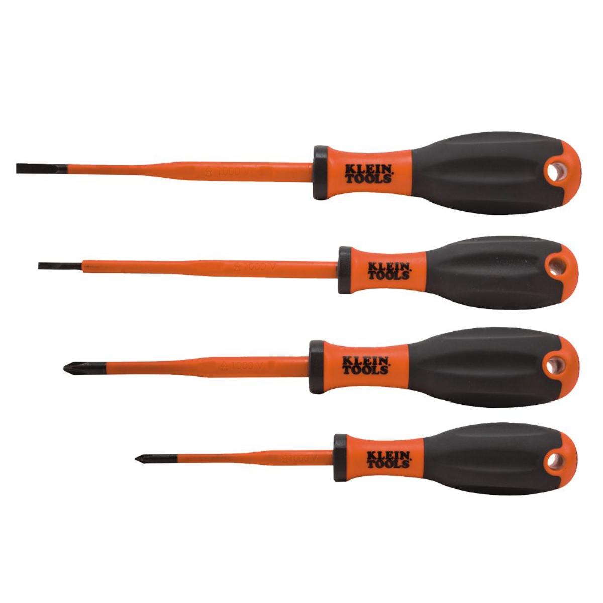 INSULATED SCREWDRIVER SET 1000V 4 PCE