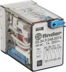 MINI GEN PURP RELAY 4C/O 14PIN 7A 24VDC MINI GEN PURP RELAY 4C/O 14PIN 7A 24VDC