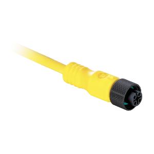CABLE PVC YELLOW 4PIN 22AWG DCMICROFRA 5 CABLE PVC YELLOW 4PIN 22AWG DCMICROFRA 5