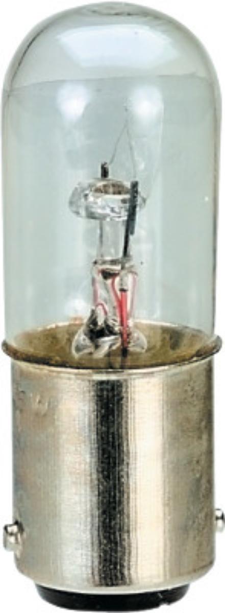 INCANDESCENT LAMP BA15D 38V 5W CLEAR