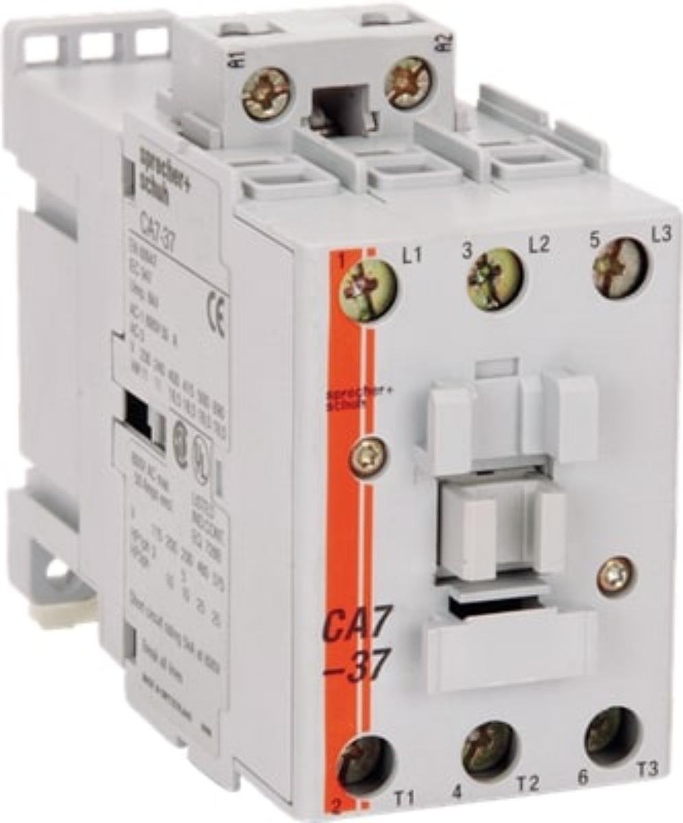 CONTACTOR 3P 37A AC3 18.5KW 415VAC COIL